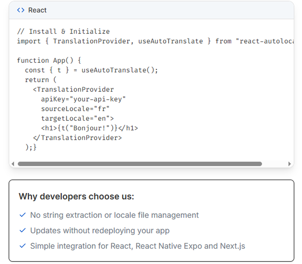 AutoLocalise Screenshot 1