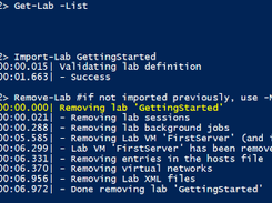 AutomatedLab Screenshot 1