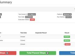 Customized HTML Test Reporting