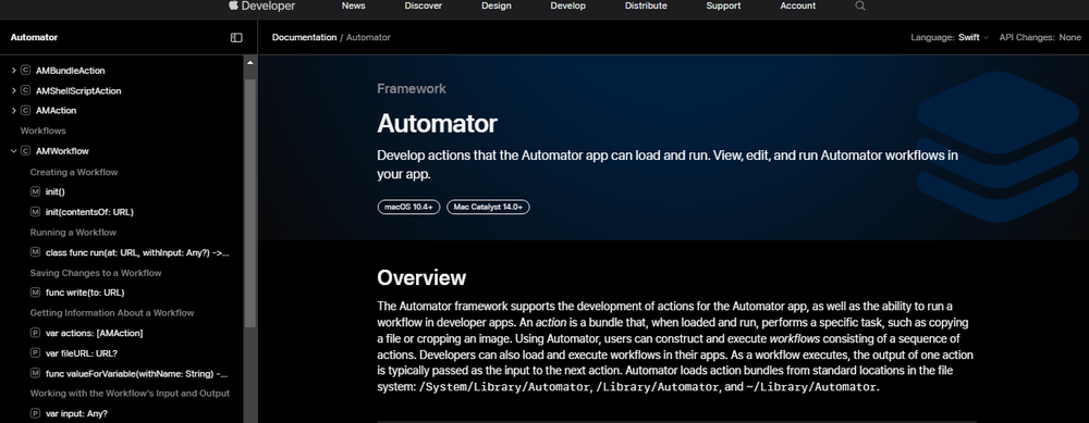 Automator Screenshot 1