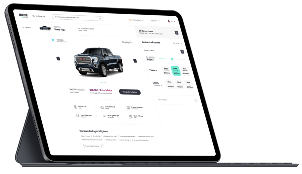 Tekion Automotive Retail Cloud Screenshot 1