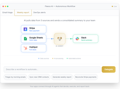 Fleece AI pulls data from 3 sources and sends a consolidated summary to your team