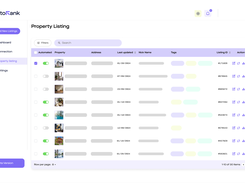 Airbnb Property Listing in AutoRank Dashboard