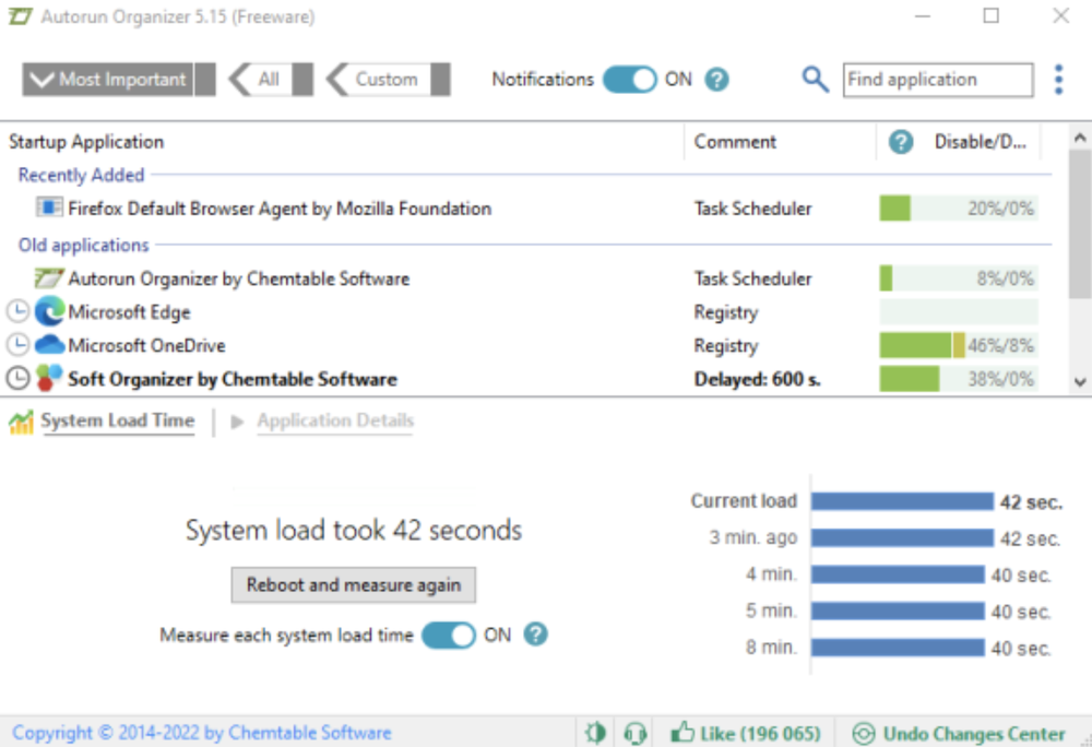 Autorun Organizer Screenshot 1