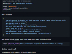 AutoScraper Screenshot 1