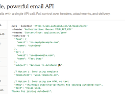 AutoSend Screenshot 1