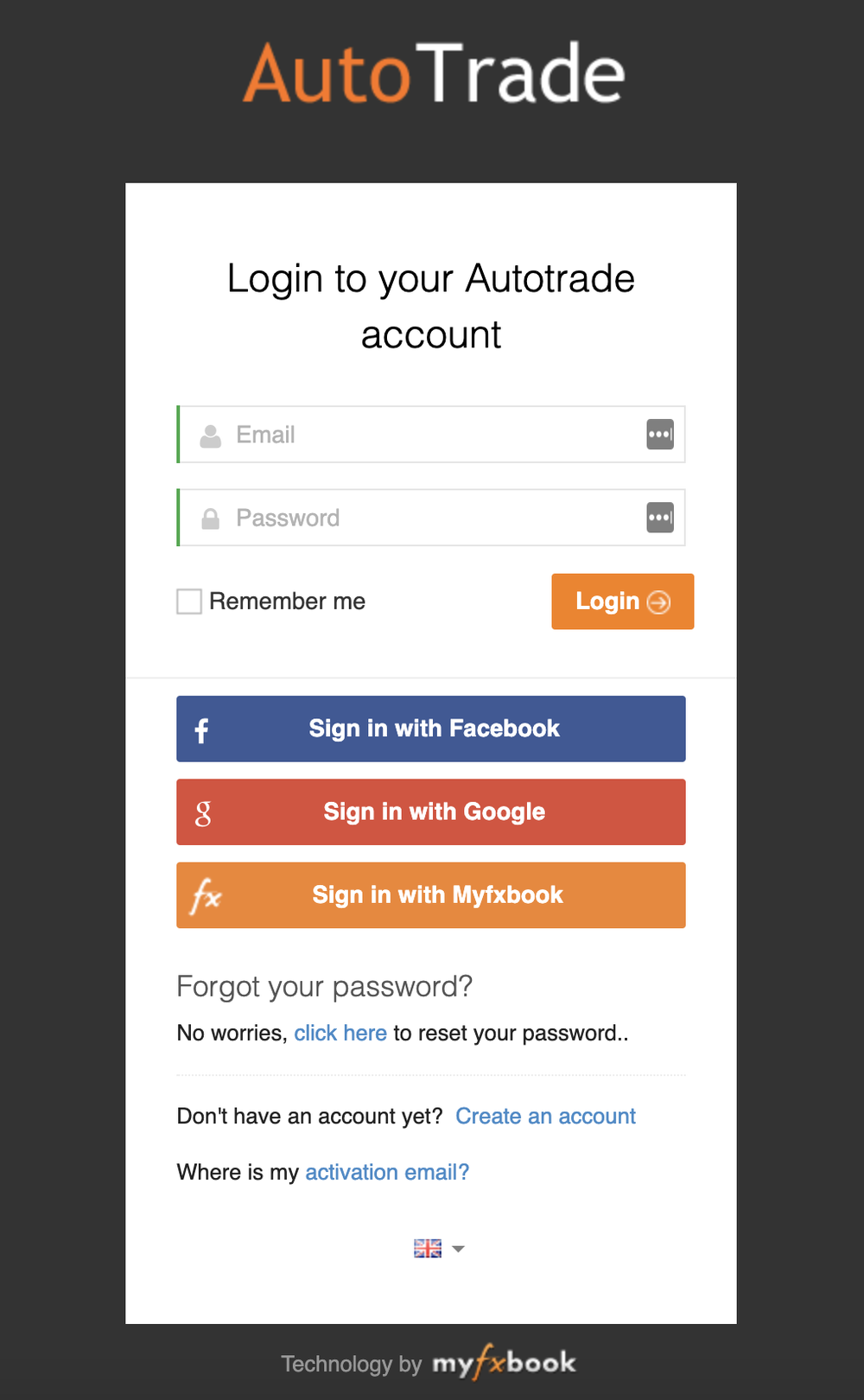 AutoTrade Screenshot 1