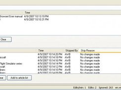 AWB Logging Interface