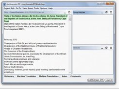 Translation Environment