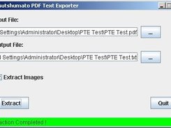 Extracting text and images