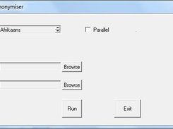 Autshumato Text Anonymiser Interface