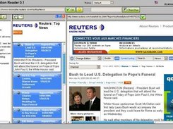 Main window of the software