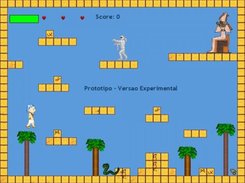 Screenshot about initial version created with GameMaker