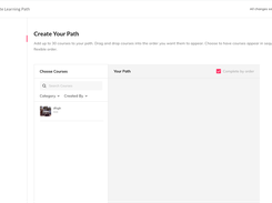 Create Learning Path