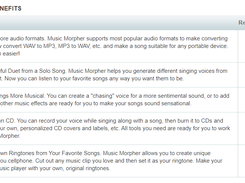 AV Music Moprher Screenshot 1