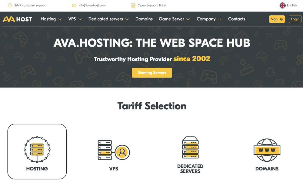 AvaHost Screenshot 1