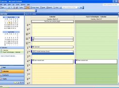 MS Outlook 2003 logged into AVA-SBS using oxlook