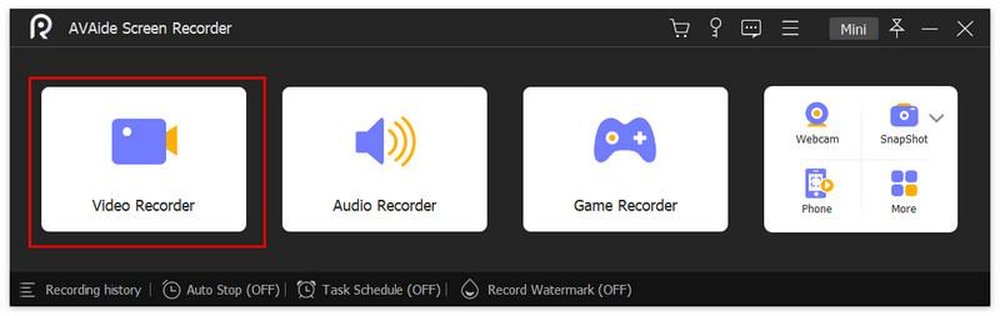 AVAide Screen Recorder Screenshot 1