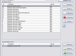 Test case panel