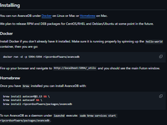 AvanceDB Screenshot 1