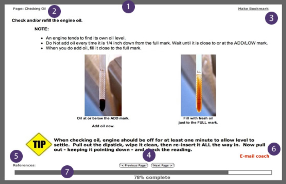 AVANTI E-training System-CourseContent