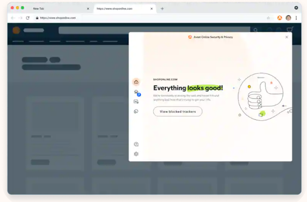 Avast Online Security & Privacy Screenshot 1