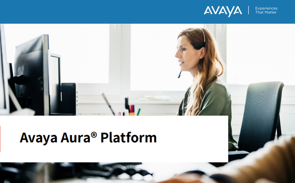 Avaya Aura Screenshot 1