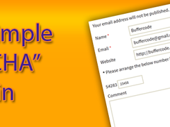 A Very Simple Captcha Banner