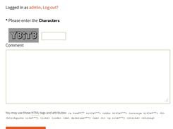 Captcha in Alphabets