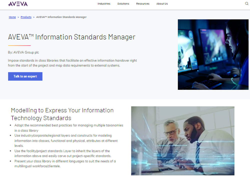 AVEVA Information Standards Manager Screenshot 1