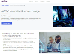 AVEVA Information Standards Manager Screenshot 1