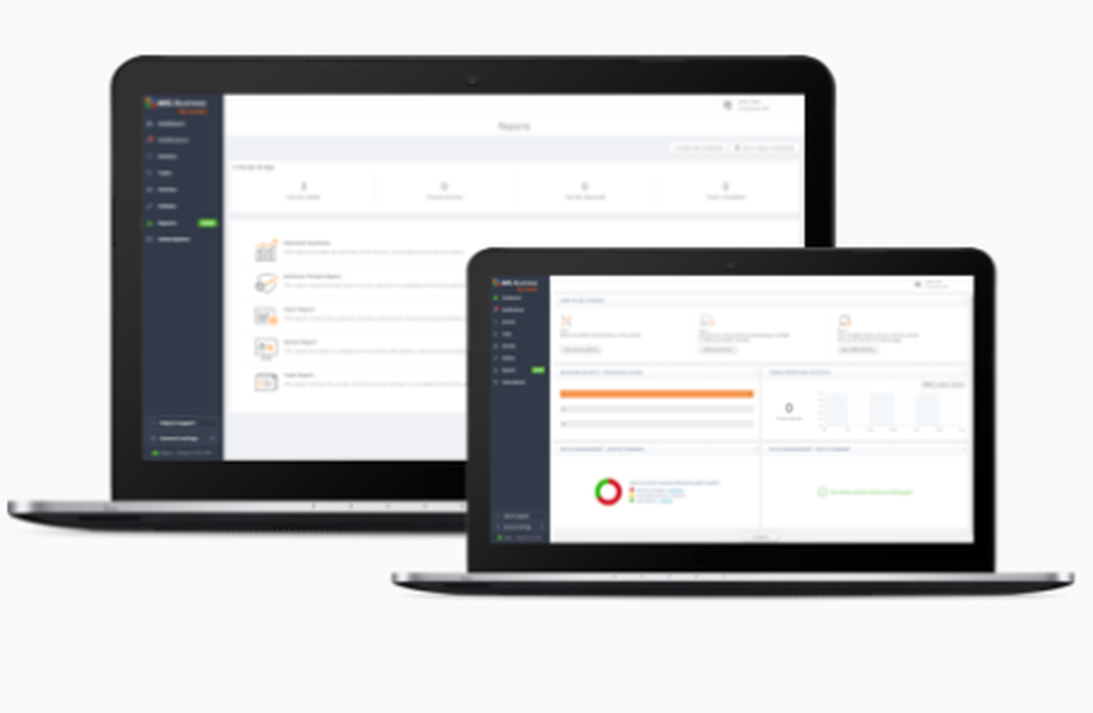 AVG Cloud Management Console Screenshot 1