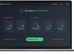 AVG Internet Security Screenshot 1