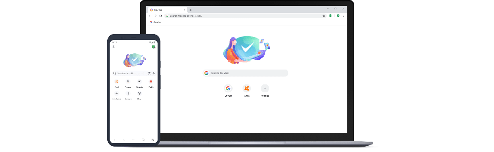 AVG Secure Browser Screenshot 1