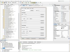 Project is built in NetBeans so GUI design and source code can easily be modified
