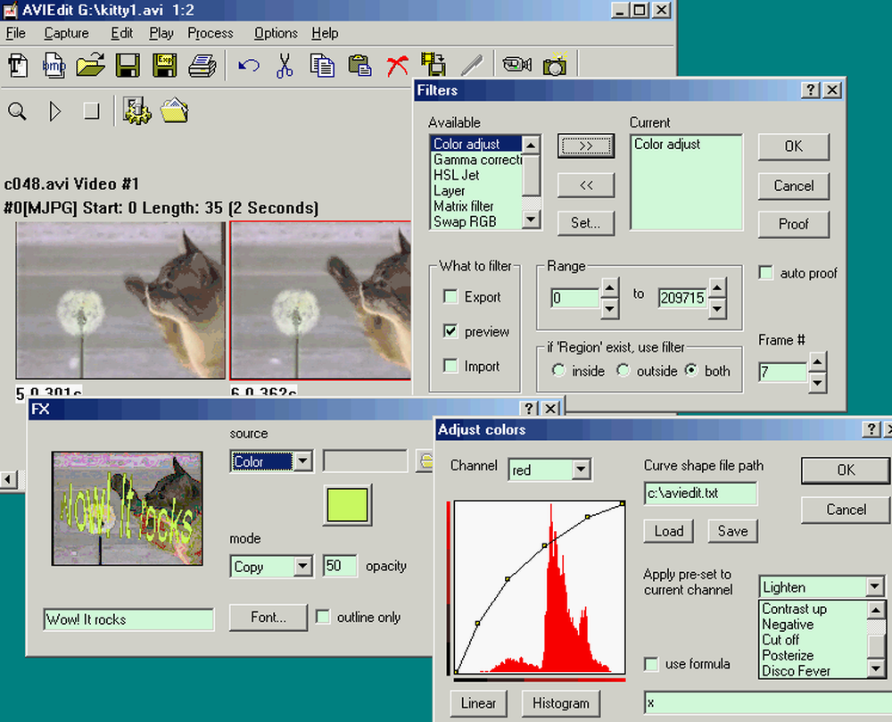 AVIedit Screenshot 1