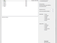 Avira Scancl GUI Screenshot 1