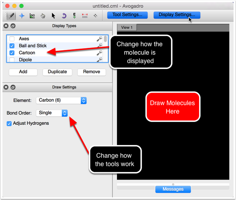 Avogadro Screenshot 1