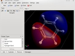 Highest Occupied Molecular Orbital of Benzene: KDE4 Desktop