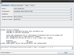avrdudej Screenshot 1