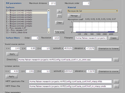 Configuration tool for input parameters