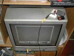 another perspective with tv and circuit