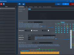 Data can be easily extracted, with statistics, graphics or automatic exports. Depending on an event or users plannings