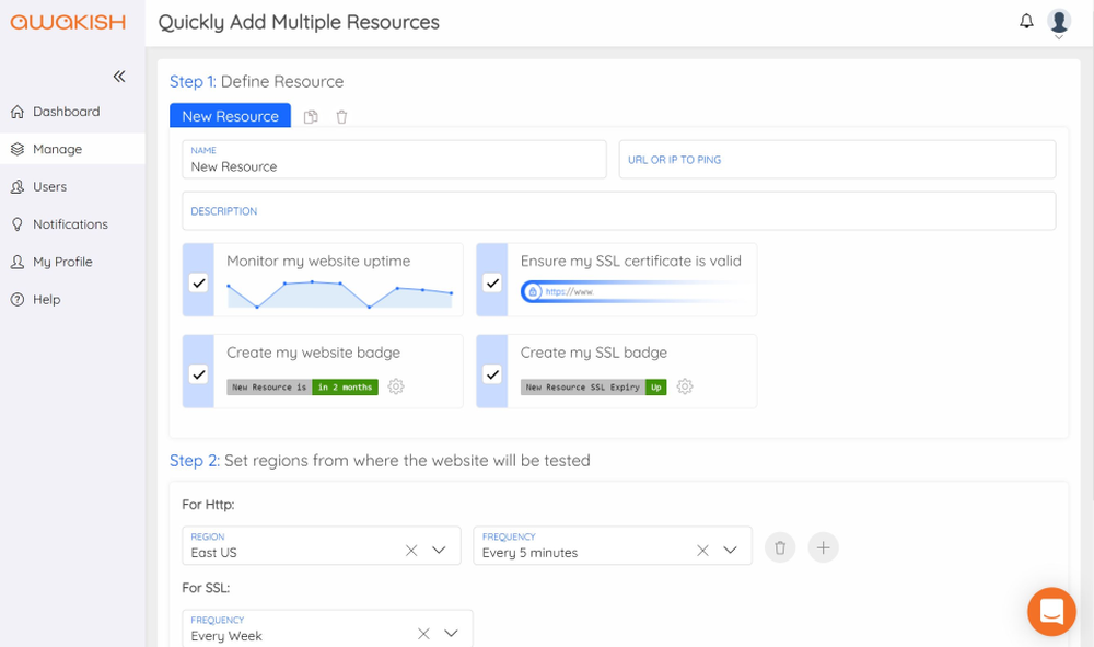 Set up monitoring