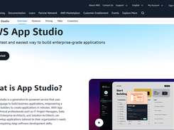 AWS App Studio Screenshot 1