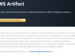 AWS Artifact Screenshot 1