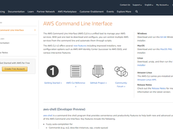 AWS Command Line Interface (CLI) Screenshot 1