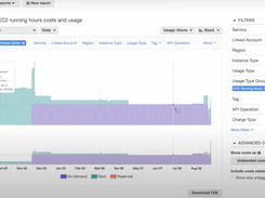 AWS Cost & Usage Report Screenshot 1