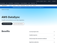 AWS DataSync Screenshot 1