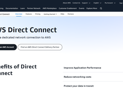 AWS Direct Connect Screenshot 1